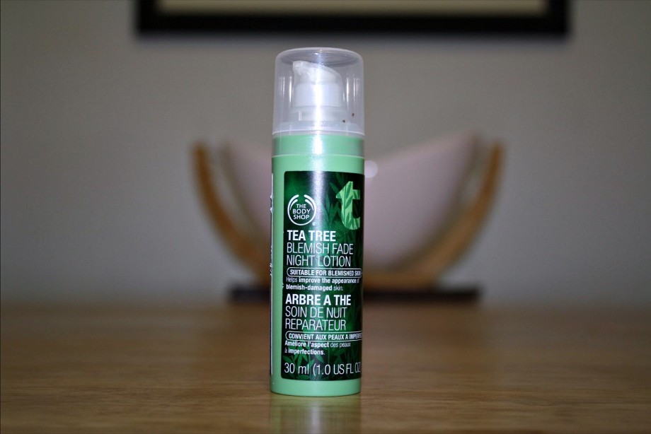 The Body Shop Tea Tree Blemish Fade Lotion review