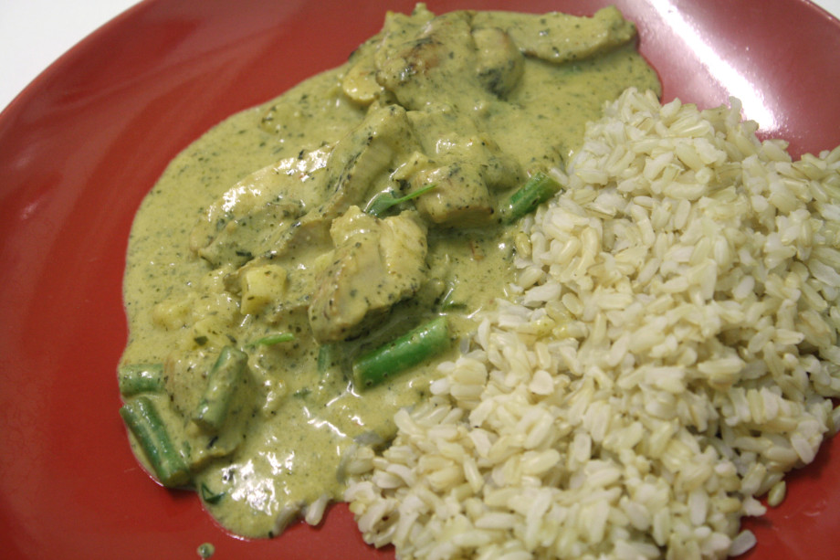 Marks Spencers Taste Thailand Green Thai Chicken Curry