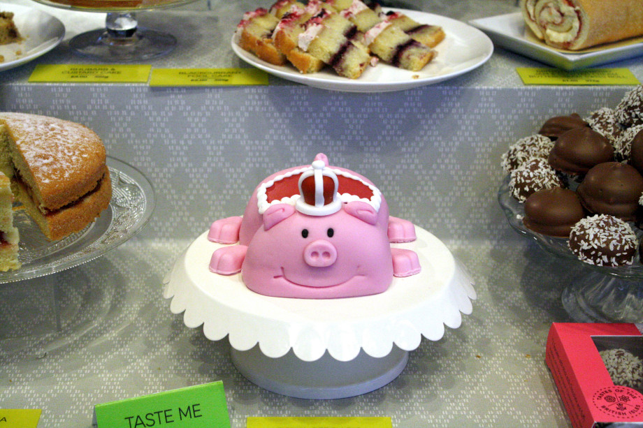 Marks Spencers Percy Pig Cake