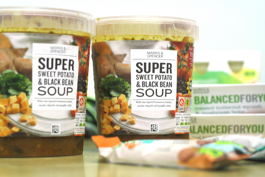 Marks & Spencers vegetarian Soup