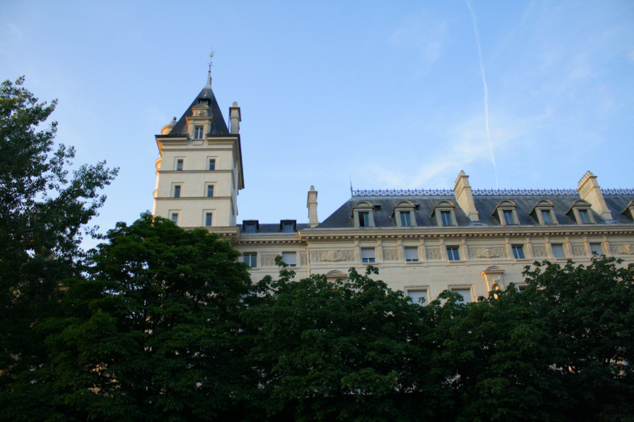 Paris city summer break