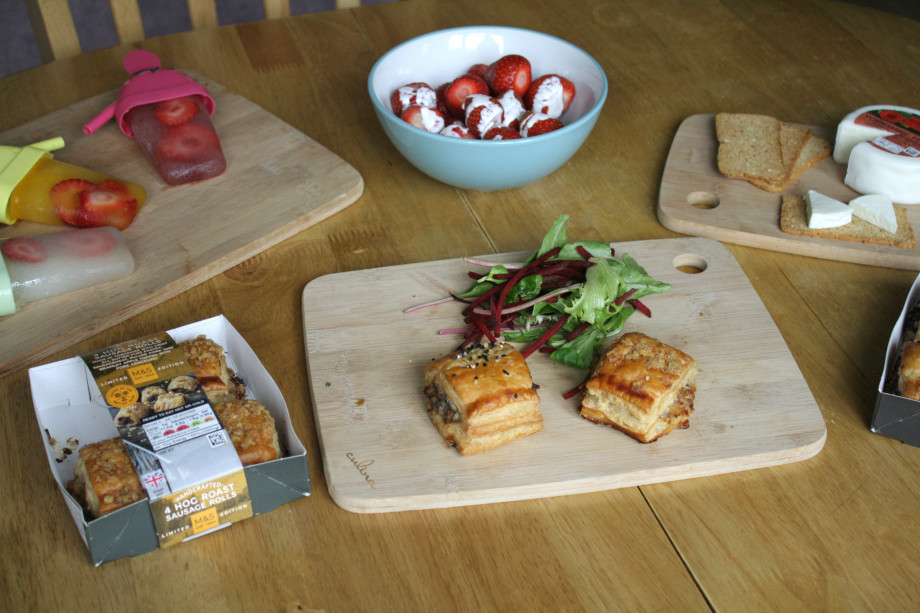 Summer picnic food with M&S