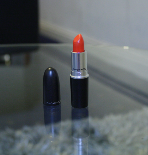 Orange lipstick MAC