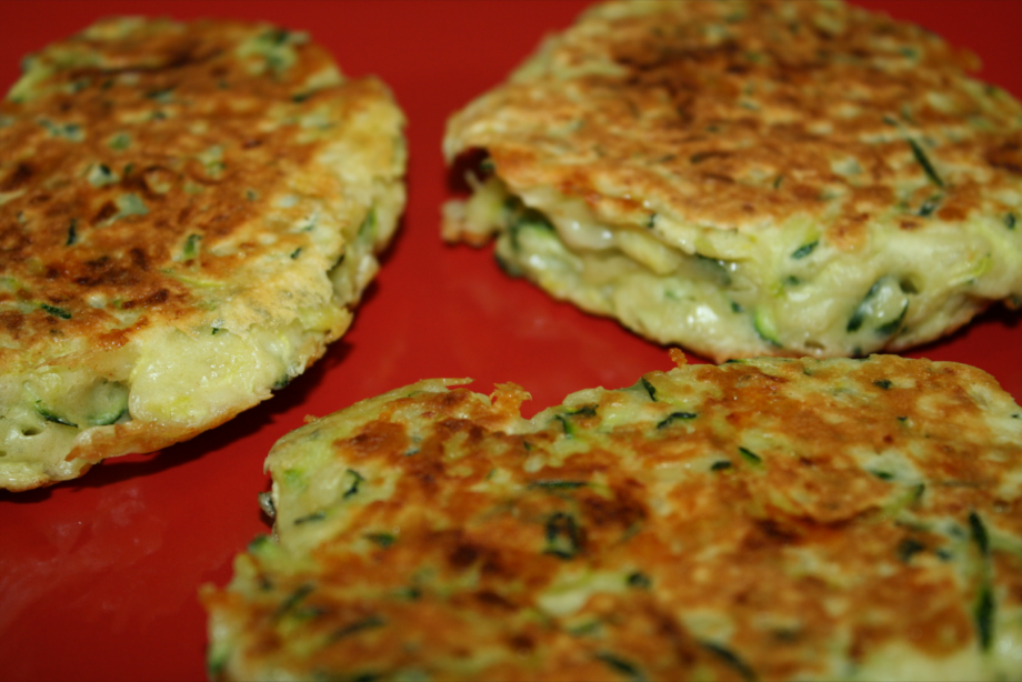 Courgette fritters recipe