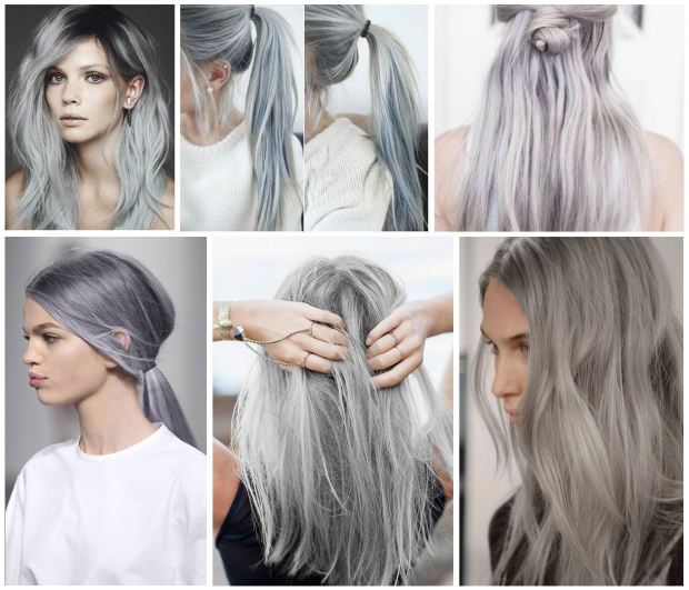Grey hair